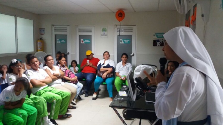 Documental “Drogas, Soy Libre” por Frank Zapata y charla “El amor de Dios sana” por la madre Gabriela del amor